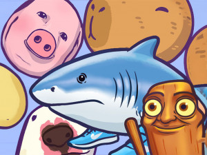 Merge Brainrot - Drop & Merge Puzzle Game Online
